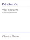 Kaija Saariaho: Vent Nocturne Cover Image