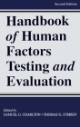 Handbook of Human Factors Testing and Evaluation Cover Image