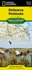 Delmarva Peninsula: Delaware, Maryland & Virginia, USA (National Geographic Trails Illustrated Map #772) Cover Image