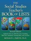 The Social Studies Teacher's Book of Lists (J-B Ed: Book of Lists #36) By Ronald L. Partin Cover Image