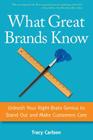 What Great Brands Know: Unleash Your Right-Brain Genius to Stand Out and Make Customers Care Cover Image