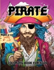 Pirate Coloring Book for Kids: 40+ Coloring Pages, Amazing Ilustrations for Children Ages 3-10 Cover Image