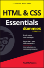 HTML & CSS Essentials for Dummies By Paul McFedries Cover Image