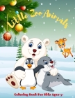 Little Zoo Animals - Coloring Book For Kids Ages 3+ By Alan Grant Cover Image