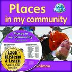 Places in My Community - CD + Hc Book - Package (My World) Cover Image