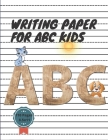 Kindergarten Writing Paper With Lines For ABC Kids: Cursive Writing Paper, 110 Pages 8.5x11 Handwriting Paper By Karter Lin Cover Image