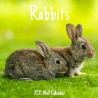 Rabbits 2021 Wall Calendar: Rabbits 2021 Calendar, 18 Months. By Wall Calendar 2021-2022 Cover Image