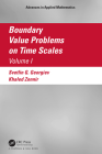 Boundary Value Problems on Time Scales, Volume I (Advances in Applied Mathematics) Cover Image