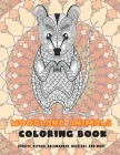 Woodland Animals - Coloring Book - Giraffe, Alpaca, Salamander, Wild cat, and more By Jewel Santana Cover Image