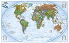 National Geographic: World Explorer Wall Map (32 X 20 Inches) (National Geographic Reference Map) Cover Image