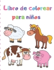 Libro de colorear para niños: 100 diseños de animales mágicos para niñas de 2-4,4-6 años By Romero Dario Cover Image