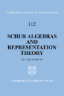 Schur Algebras and Representation Theory (Cambridge Tracts in Mathematics #112) By Stuart Martin Cover Image
