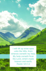 I Will Lift Up Mine Eyes  Bulletin (Pkg 100) General Worship By Broadman Church Supplies Staff (Contributions by) Cover Image