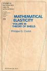 Theory of Shells: Volume 3 (Studies in Mathematics and Its Applications #3) Cover Image