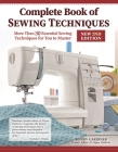 Complete Book of Sewing Techniques, New 2nd Edition: More Than 30 Essential Sewing Techniques for You to Master By Wendy Gardiner Cover Image