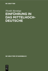 Einführung in Das Mittelhochdeutsche (de Gruyter Studienbuch) By Thordis Hennings Cover Image