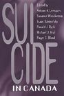 Suicide in Canada By Antoon Leenaars (Editor), Isaac Sakinofsky (Editor), Susanne Wenckstern (Editor) Cover Image