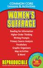 Womens Suffrage & the 19th Century: Common Core Lessons & Activities Cover Image