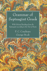 Grammar of Septuagint Greek Cover Image
