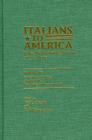 Italians to America, November 1900-April 1901: Lists of Passengers Arriving at U.S. Ports Cover Image