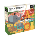 Safari Floor Puzzle By Chronicle Books (Created by) Cover Image