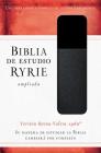 Biblia de Estudio Ryrie Ampliada: Duo-Tono Negor Con Índice Cover Image