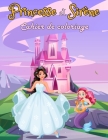 Cahier de coloriage princesse et sirène: Livre de coloriage pour les filles dès 4 ans - Des dessins au style cartoon pour apprendre à colorier sans dé By Ekalo Ver Cover Image
