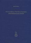 A Critical Edition of the Tibetan Translation of the Mahaparinirvana-Mahasutra (Contributions to Tibetan Studies #10) By Hiromi Habata Cover Image