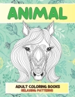 Adult Coloring Books Relaxing Patterns - Animal Cover Image