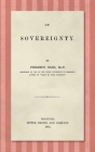 Of Sovereignty (1885) By Philemon Bliss Cover Image