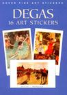 Degas: 16 Art Stickers (Fine Art Stickers) Cover Image