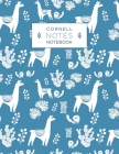 Cornell Method Notebook: Perfect for studying, notetaking, college work: Llama pattern cover By Qualifax Supplies Cover Image