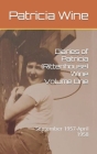 Diaries of Patricia (Rittenhouse) Wine Volume One: September 1957-April 1958 By Mike Wine (Editor), Patricia Rittenhouse Wine Cover Image