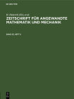 Zeitschrift Für Angewandte Mathematik Und Mechanik. Band 63, Heft 8 Cover Image