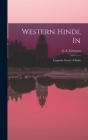Western Hindi, In: Linguistic Survey of India By G. A. Grierson (Created by) Cover Image