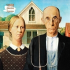 Adult Jigsaw Puzzle Grant Wood: American Gothic: 1000-Piece Jigsaw Puzzles By Flame Tree Studio (Created by) Cover Image