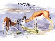 Etosha, Namibia: Drawing African nature / Dibujando la naturaleza africana (Wildlife illustrations) By Francisco Hernández Cover Image