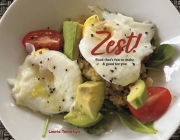 Zest!: Food That's Fun to Make & Good for You By Laurie Tema-Lyn Cover Image