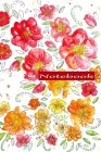 Notebook: Watercolor Flowers is a 6X9 notebook that is 100 pages in size for creative people to write in. By Amazing Journals Cover Image