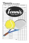 Tennis Score Sheets: Keep all games in one place Cover Image