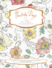 Painterly Days: The Flower Watercoloring Book for Adults Cover Image