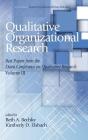 Qualitative Organizational Research: Best papers from the Davis Conference on Qualitative Research, Volume 3 (HC) Cover Image