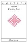 Canon Law (Handbooks of Catholic Theology) By Libero Gerosa Cover Image