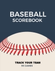 Baseball Scorebook: Record Game Sheet, Games Score Book Sheets, Scoring Notebook, Journal Cover Image