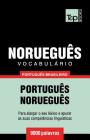 Vocabulário Português Brasileiro-Norueguês - 9000 palavras Cover Image