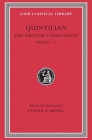The Orator's Education (Loeb Classical Library #124) By Quintilian, Donald A. Russell (Editor), Donald A. Russell (Translator) Cover Image