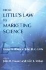 From Little's Law to Marketing Science: Essays in Honor of John D.C. Little Cover Image