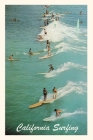 The Vintage Journal Lots of Guys Surfing, California By Found Image Press (Producer) Cover Image