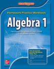 Algebra 1, Homework Practice Workbook (Merrill Algebra 1) Cover Image