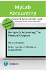 Horngren's Accounting: The Financial Chapters By Tracie Miller-Nobles, Brenda Mattison Cover Image